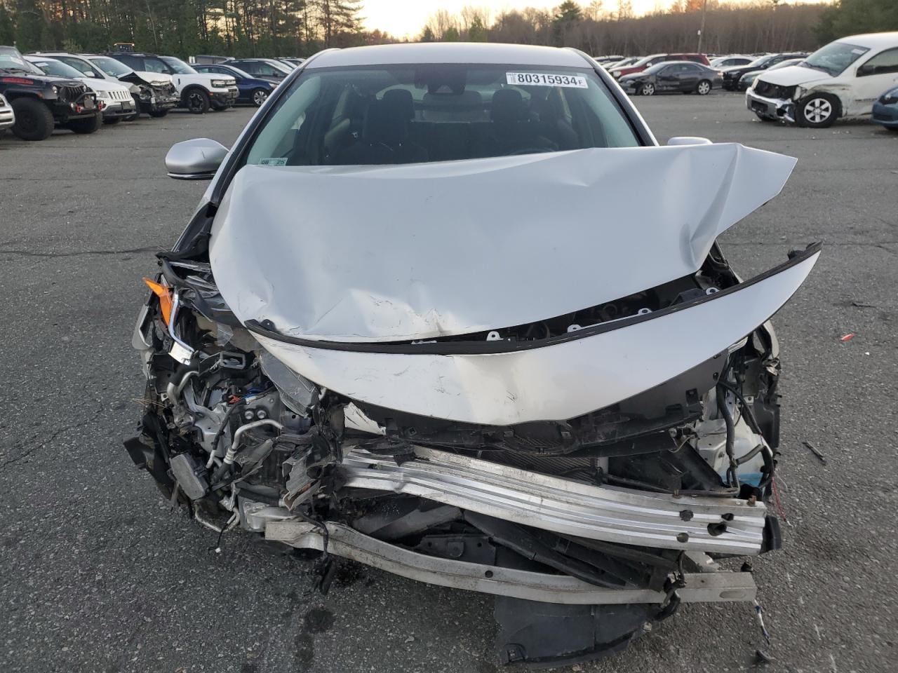 2018 Toyota Prius VIN JTDKARFP9J3087458 Copart auction photo, front end / minor dent/scratches damage thumbnail 5
