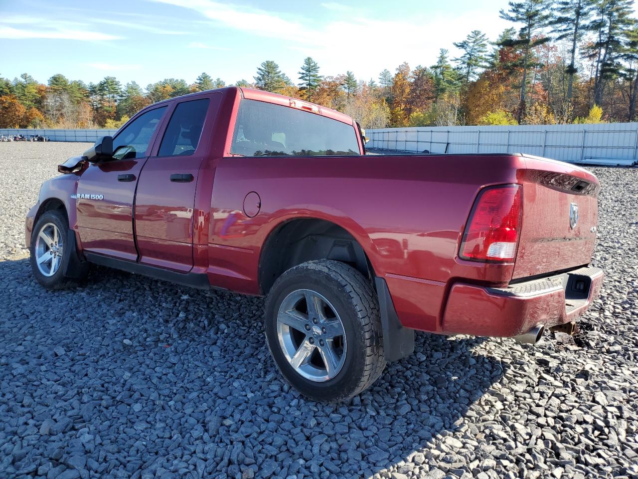 2012 Dodge RAM VIN 1C6RD7FTXCS342822 Copart auction photo, all over damage thumbnail 2