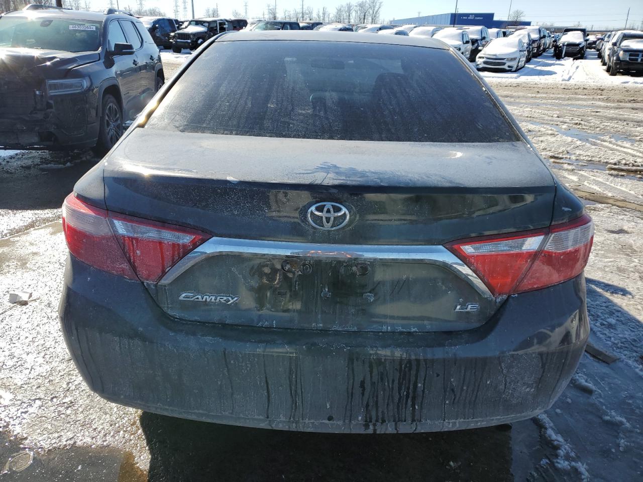 2016 Toyota Camry VIN 4T4BF1FK9GR560545 Copart auction photo, front end damage thumbnail 6
