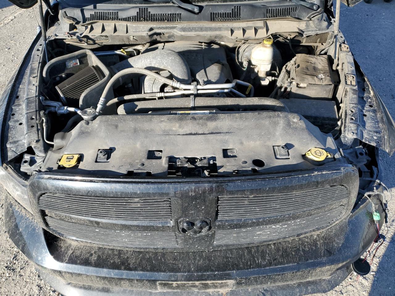 2013 RAM 1500 VIN 1C6RR7KT9DS649021 Copart auction photo, side / front end damage thumbnail 11