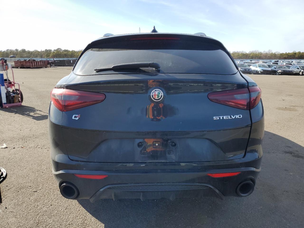 2022 Alfa Romeo Stelvio VIN ZASPAKBN0N7D47110 Copart auction photo, front end / minor dent/scratches damage thumbnail 6