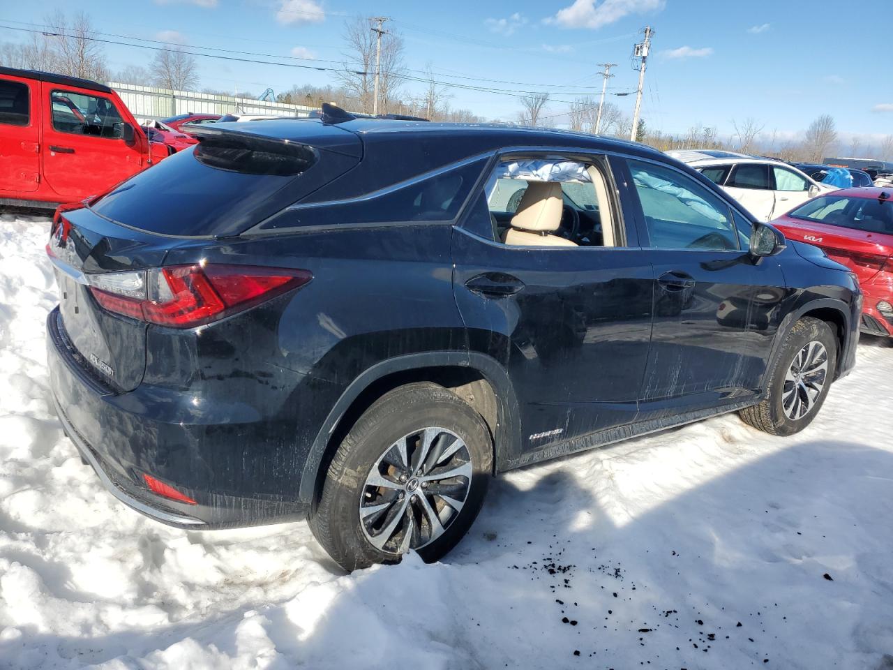 2021 Lexus RX VIN 2T2HGMDA9MC071973 Copart auction photo, all over damage thumbnail 3