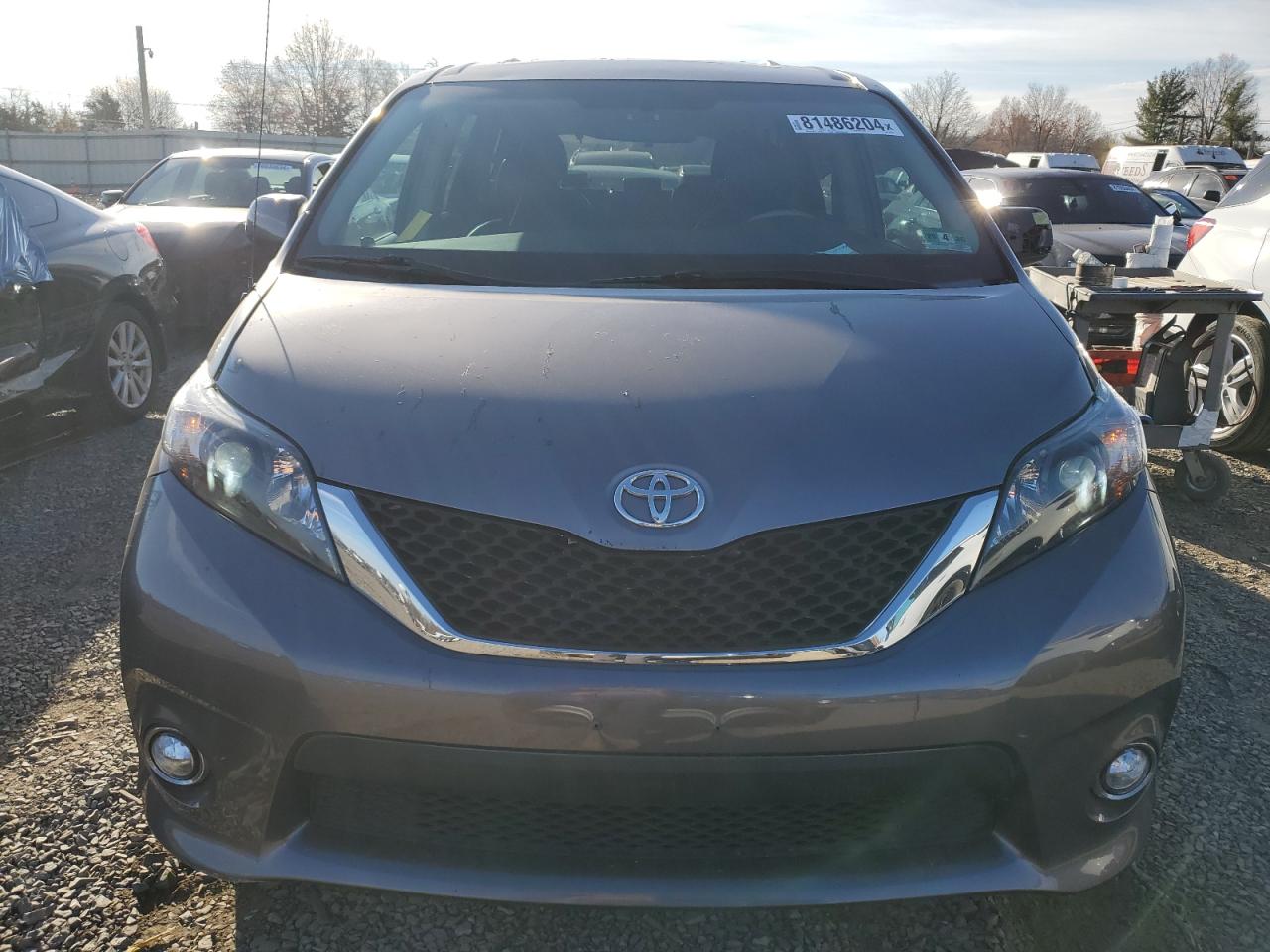 2011 Toyota Sienna VIN 5TDXK3DC4BS057073 Copart auction photo, side damage thumbnail 5