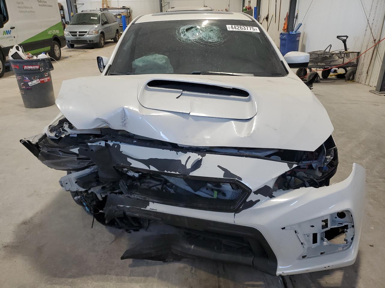 2018 Subaru WRX VIN JF1VA1C68J9808575 Copart auction photo, front end damage thumbnail 5
