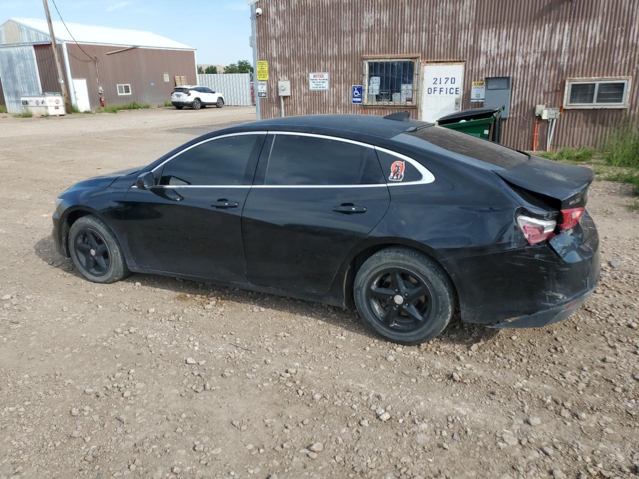 2017 Chevrolet Malibu VIN 1G1ZB5STXHF193202 Copart auction photo, rear end damage thumbnail 2