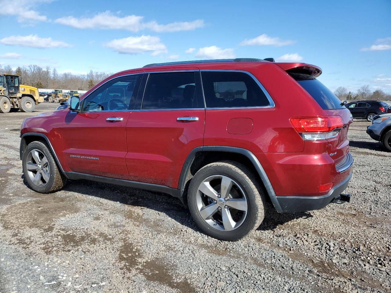2014 Jeep Grand Cherokee VIN 1C4RJFBG8EC184837 Copart auction photo, front end damage thumbnail 2