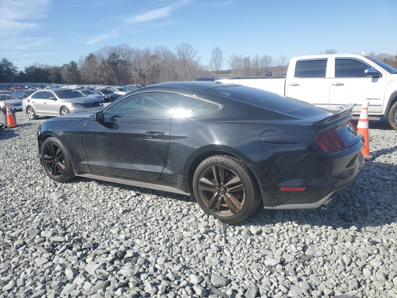 2015 Ford Mustang VIN 1FA6P8TH5F5341370 Copart auction photo, front end damage thumbnail 2