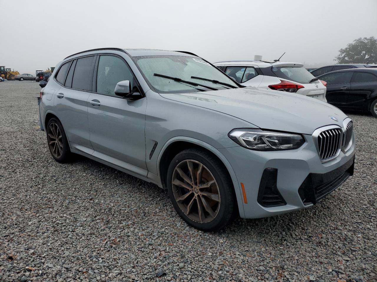 2022 BMW X3 VIN 5UX53DP01N9M16778 Copart auction photo, water/flood damage thumbnail 4
