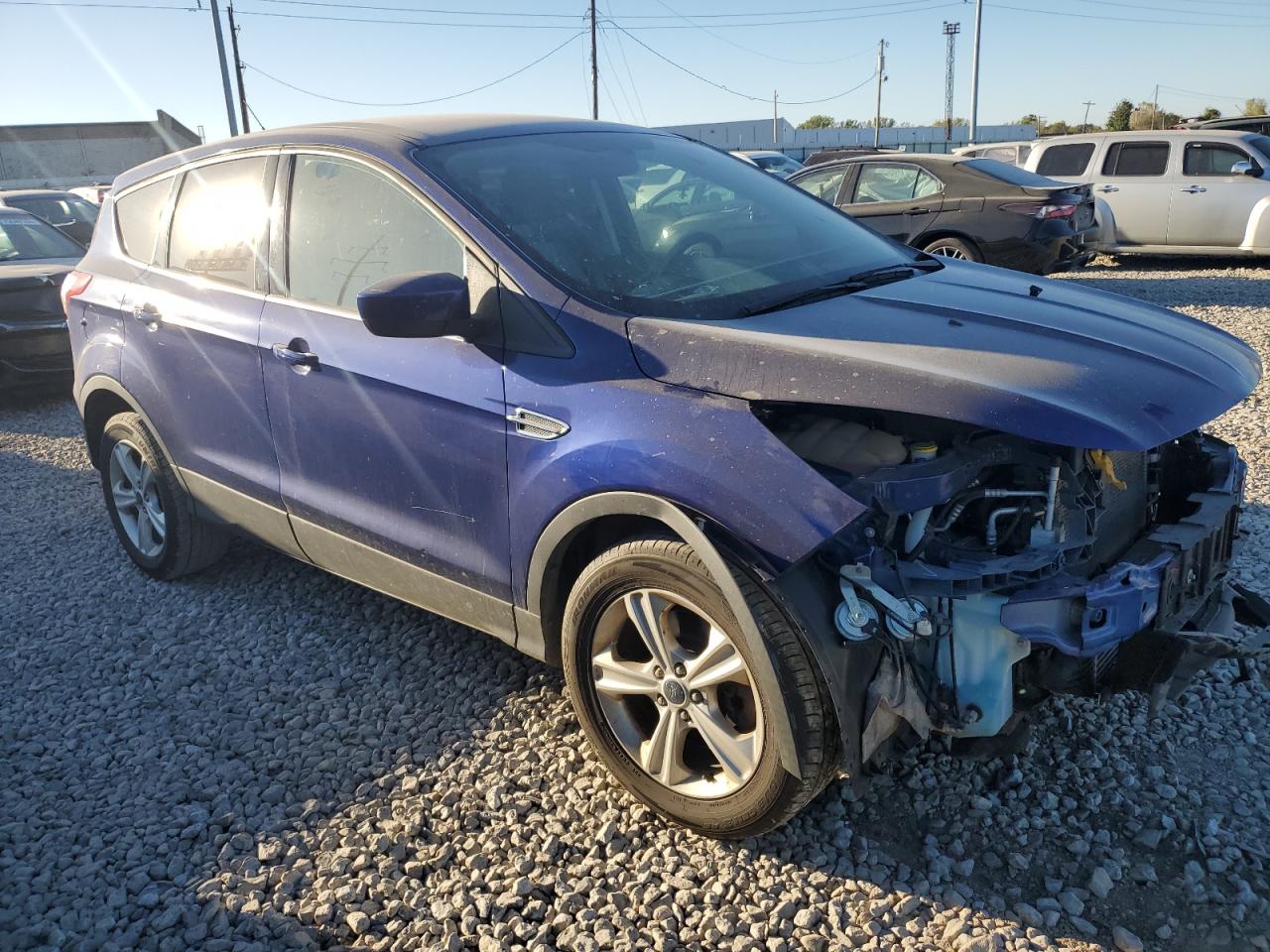 2015 Ford Escape VIN 1FMCU0G95FUA05987 Copart auction photo, front end damage thumbnail 4