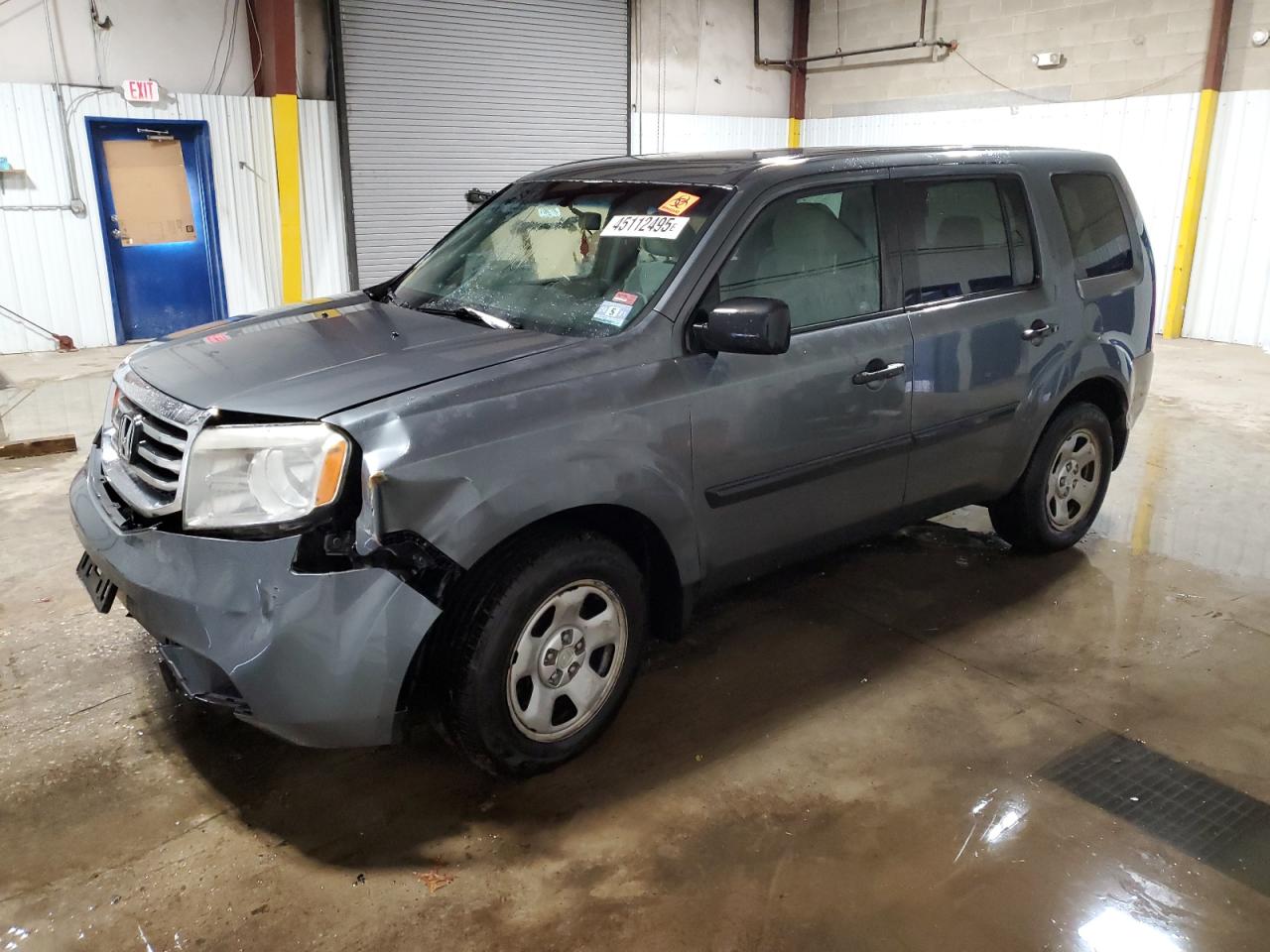 2012 Honda Pilot VIN 5FNYF4H2XCB056855