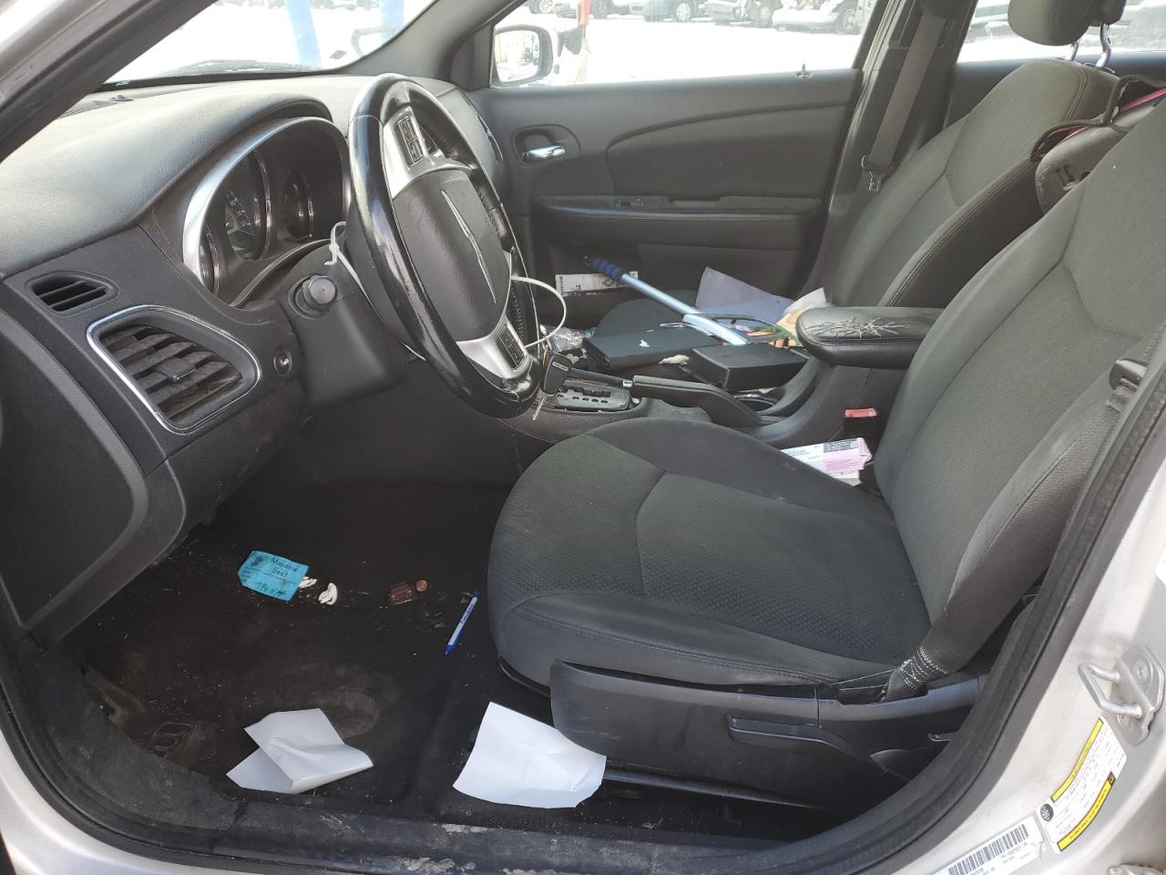 2011 Chrysler 200 VIN 1C3BC1FG3BN570708 Copart auction photo, vandalism / front end damage thumbnail 7