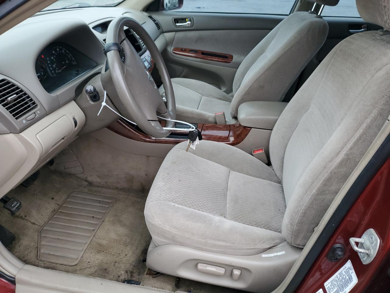 2003 Toyota Camry VIN 4T1BE30K13U118371 Copart auction photo, side / rear end damage thumbnail 7