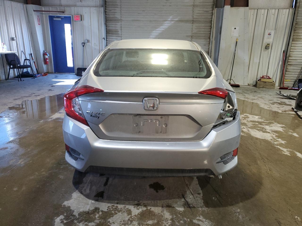 2018 Honda Civic VIN 19XFC2F58JE202593 Copart auction photo, front end / side damage thumbnail 6