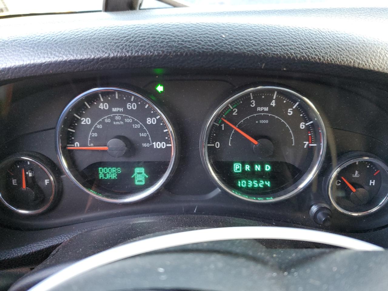 2013 Jeep Wrangler VIN 1C4BJWDG4DL586397 Copart auction photo, rear end / side damage thumbnail 9