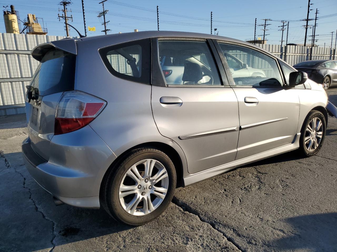 2009 Honda Fit VIN JHMGE87419S008020 Copart auction photo, front end damage thumbnail 3
