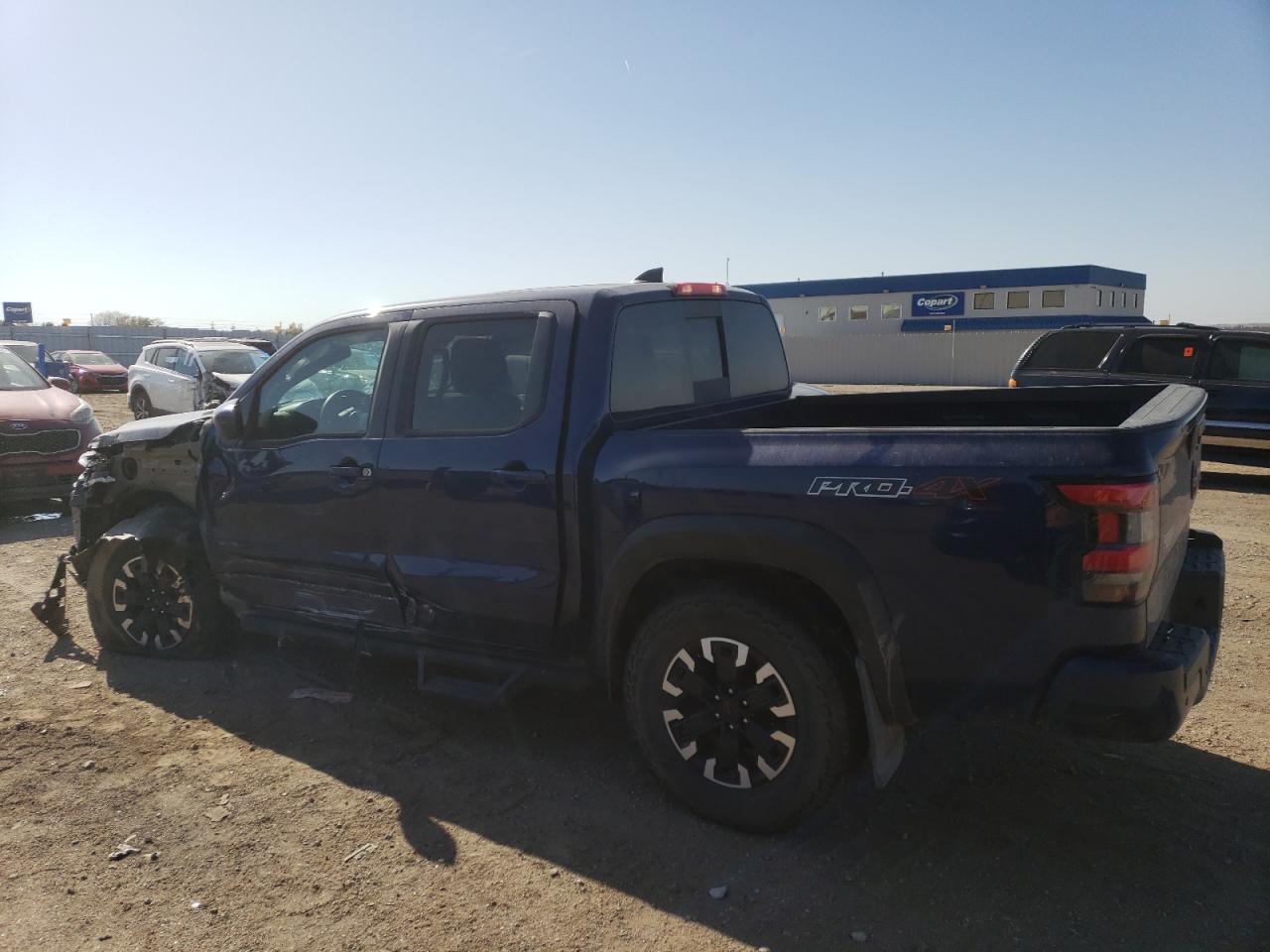 2023 Nissan Navara (Frontier) VIN 1N6ED1EK8PN672862 Copart auction photo, front end / side damage thumbnail 2