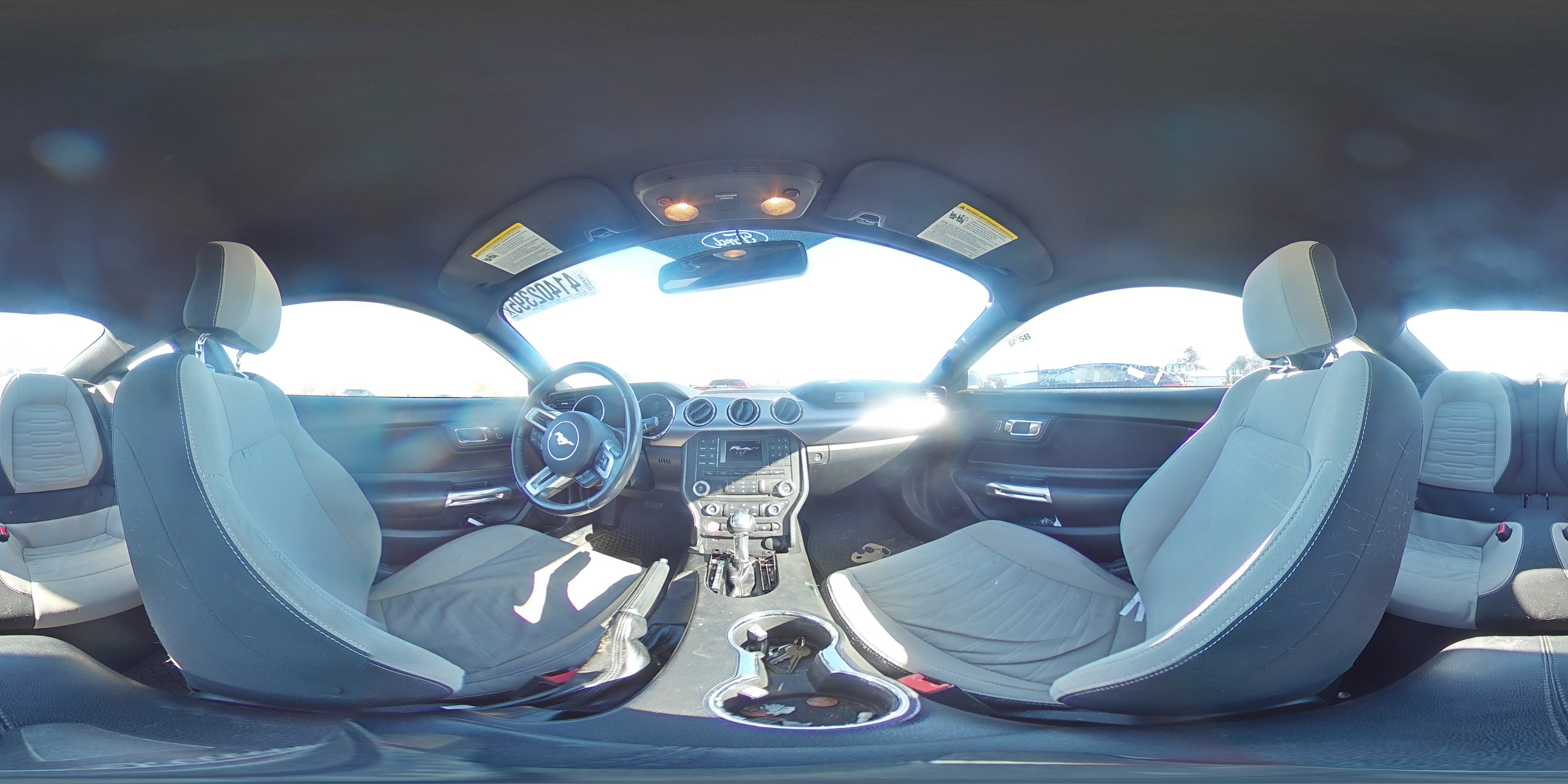 2016 Ford Mustang VIN 1FA6P8TH4G5214997 Copart auction photo, all over damage thumbnail 13