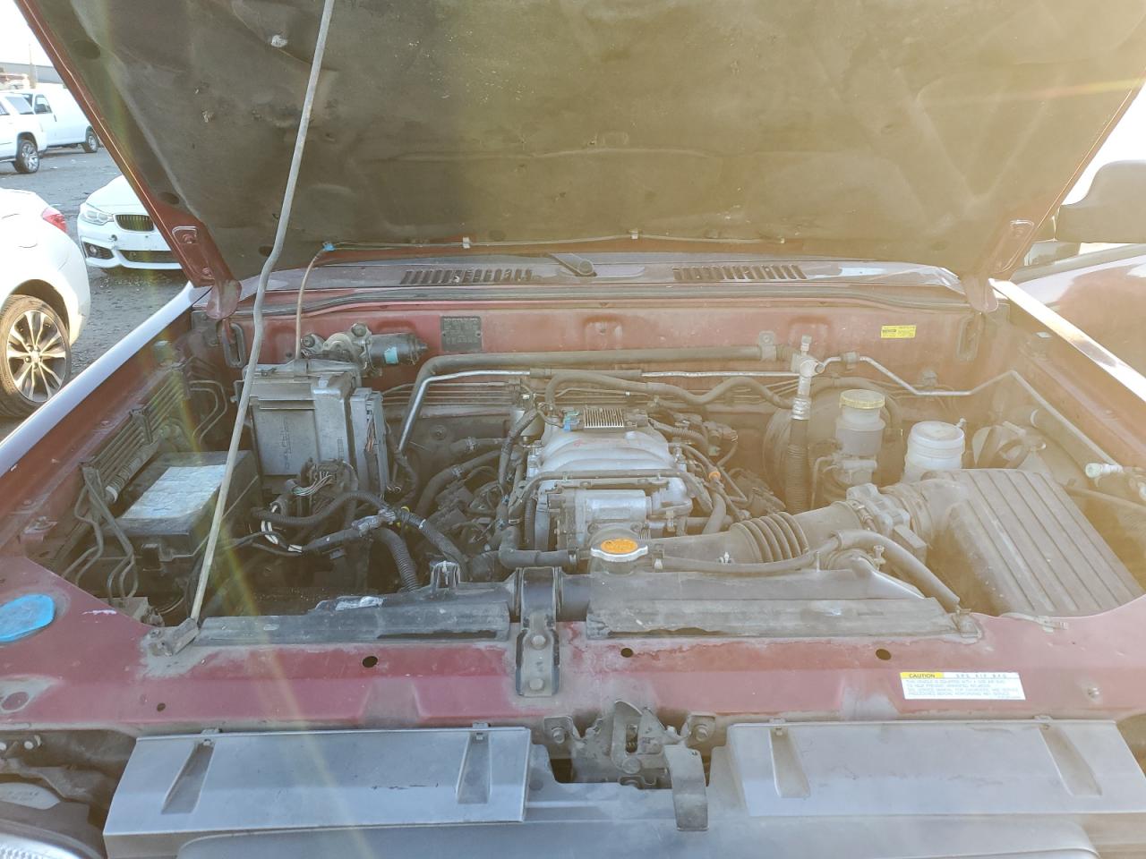 2001 Isuzu Trooper VIN JACDJ58X817J17877 Copart auction photo, rear end / side damage thumbnail 12