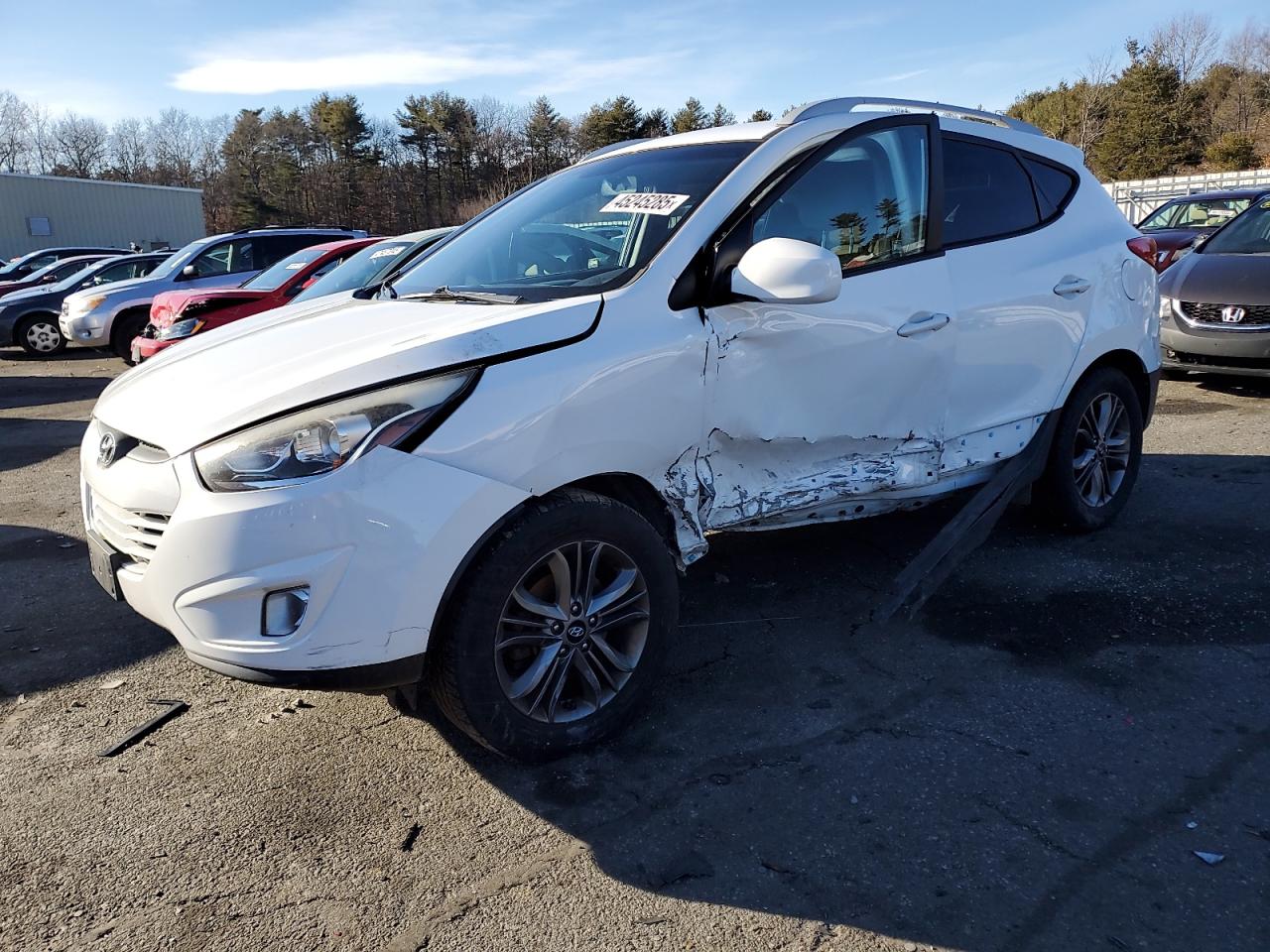 2015 Hyundai Tucson VIN KM8JUCAG2FU078654