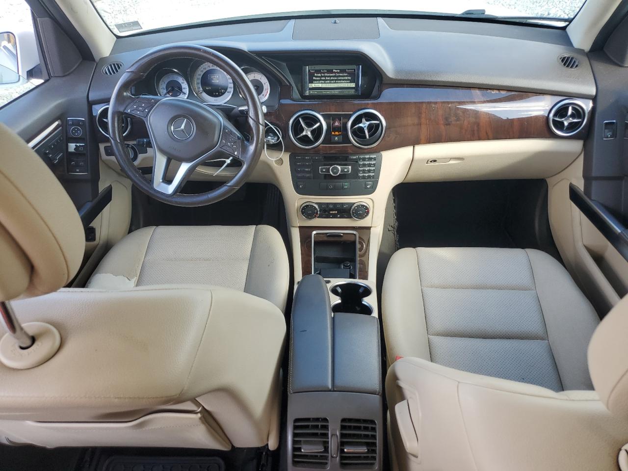 2015 Mercedes-Benz GLK-klasse VIN WDCGG8JB7FG338496 Copart auction photo, top/roof / undercarriage damage thumbnail 8