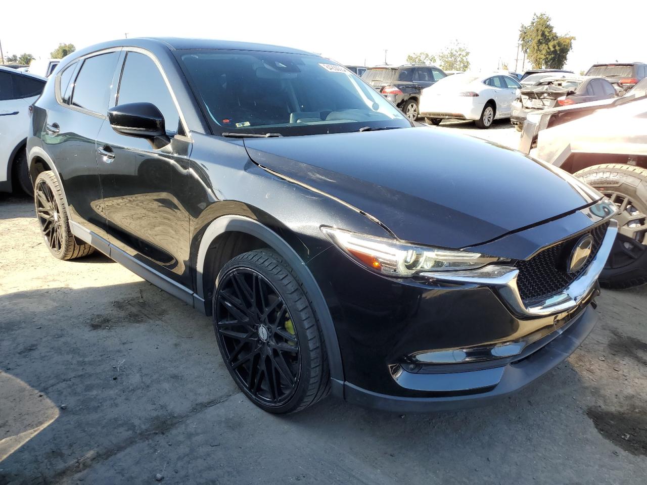 2019 Mazda CX-5 VIN JM3KFBDM2K0503233 Copart auction photo, front end damage thumbnail 4