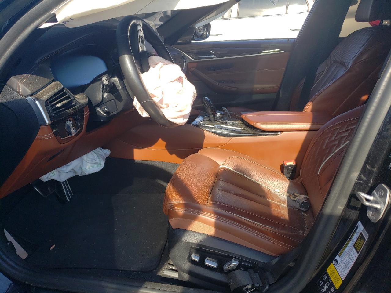 2019 BMW M5 VIN WBAJB9C56KB464814 Copart auction photo, front end / minor dent/scratches damage thumbnail 7