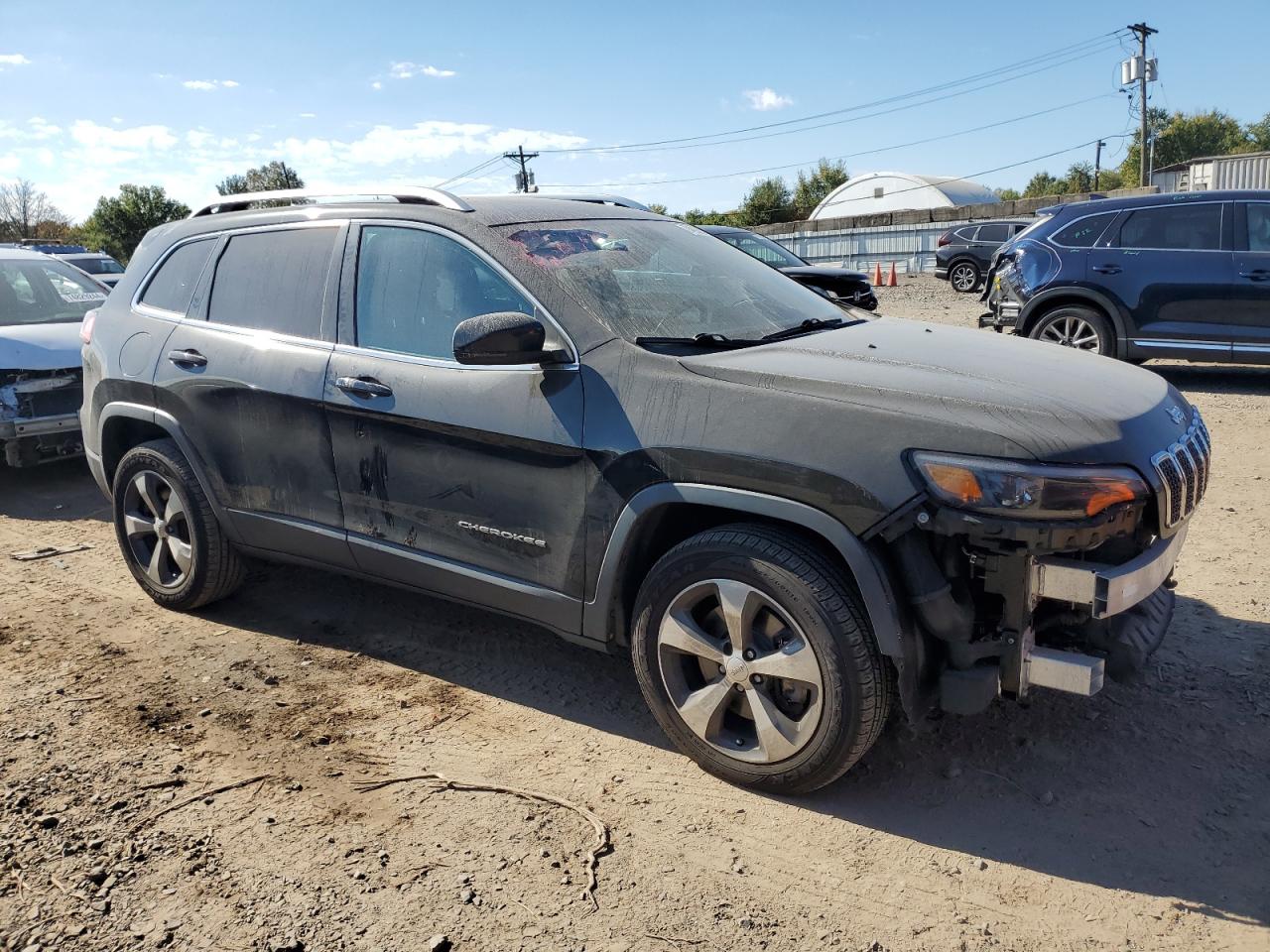2019 Jeep Grand Cherokee VIN 1C4PJMDN8KD237727 Copart auction photo, front end damage thumbnail 4