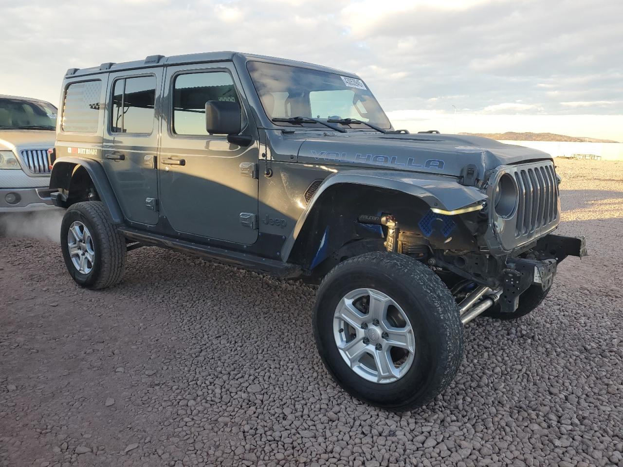 2020 Jeep Wrangler VIN 1C4HJXFN0LW123827 Copart auction photo, minor dent/scratches damage thumbnail 4