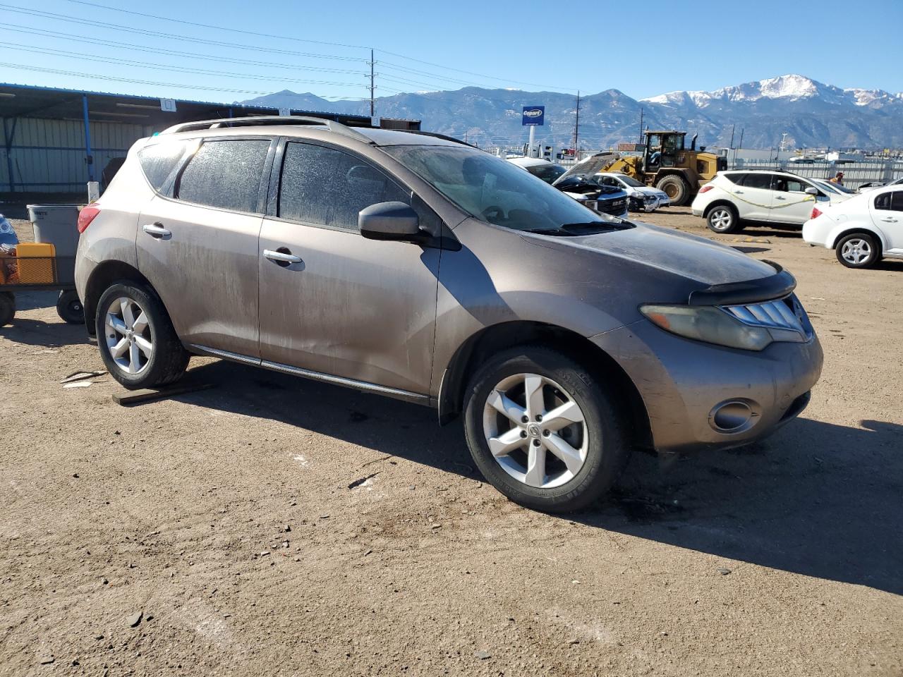 2009 Nissan Murano VIN JN8AZ18W59W106323 Copart auction photo, front end damage thumbnail 4