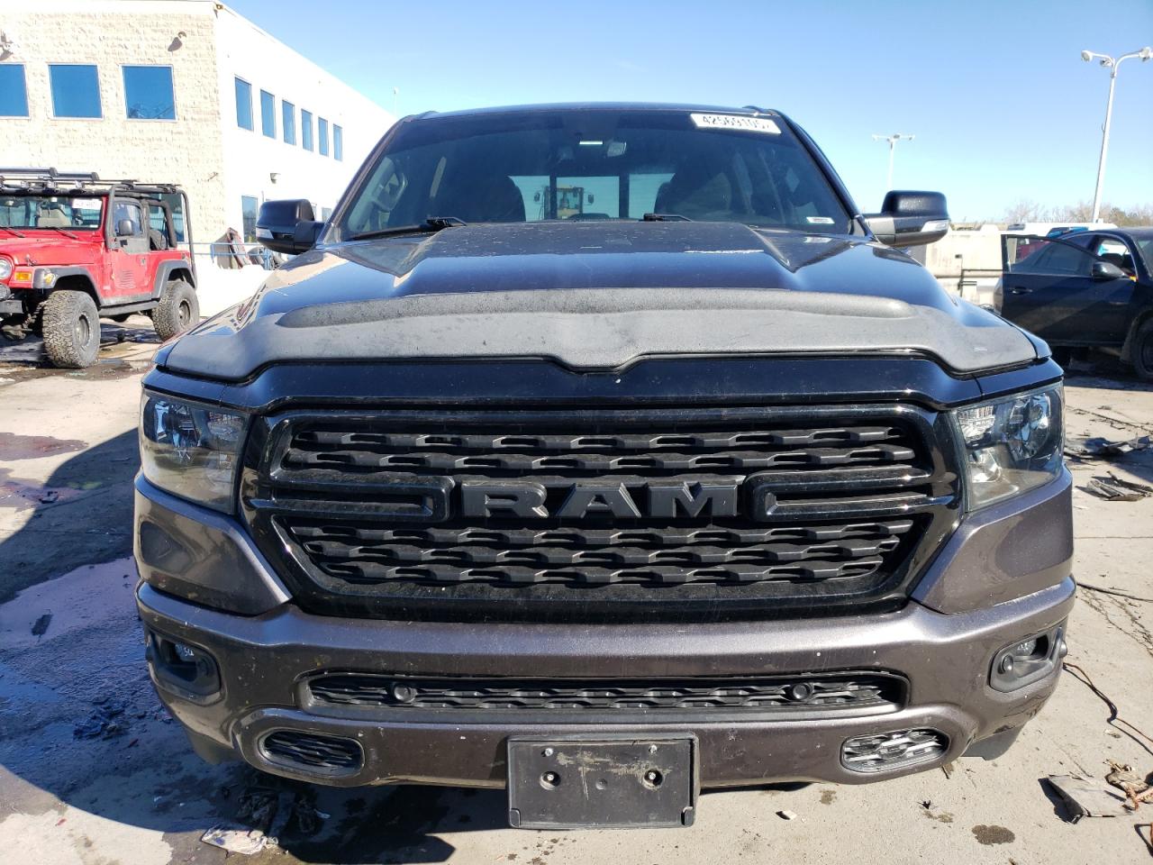 2022 RAM 1500 VIN 1C6SRFFT1NN222714 Copart auction photo, side / front end damage thumbnail 5