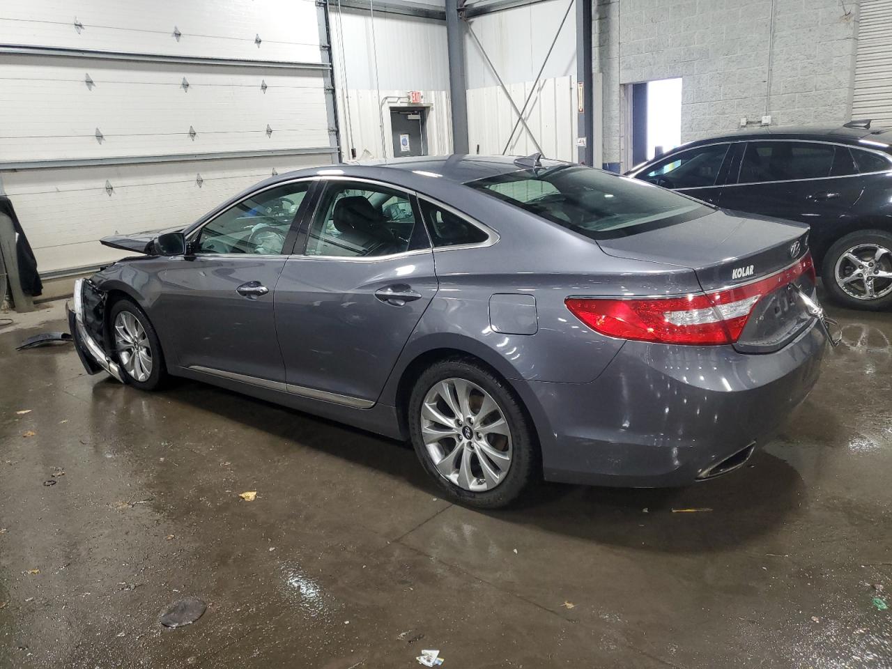 2013 Hyundai Azera VIN KMHFG4JGXDA230729 Copart auction photo, front end / side damage thumbnail 2