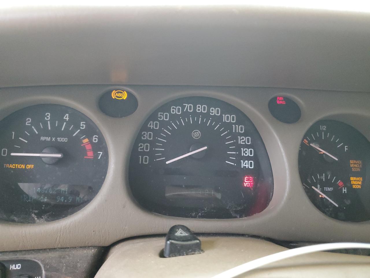 2004 Buick LeSabre VIN 1G4HR54KX4U160155 Copart auction photo, front end / minor dent/scratches damage thumbnail 9
