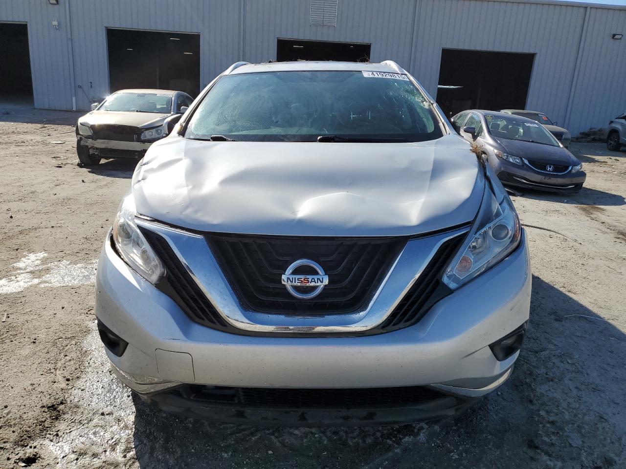 2016 Nissan Murano VIN 5N1AZ2MG0GN115302 Copart auction photo, rollover damage thumbnail 5