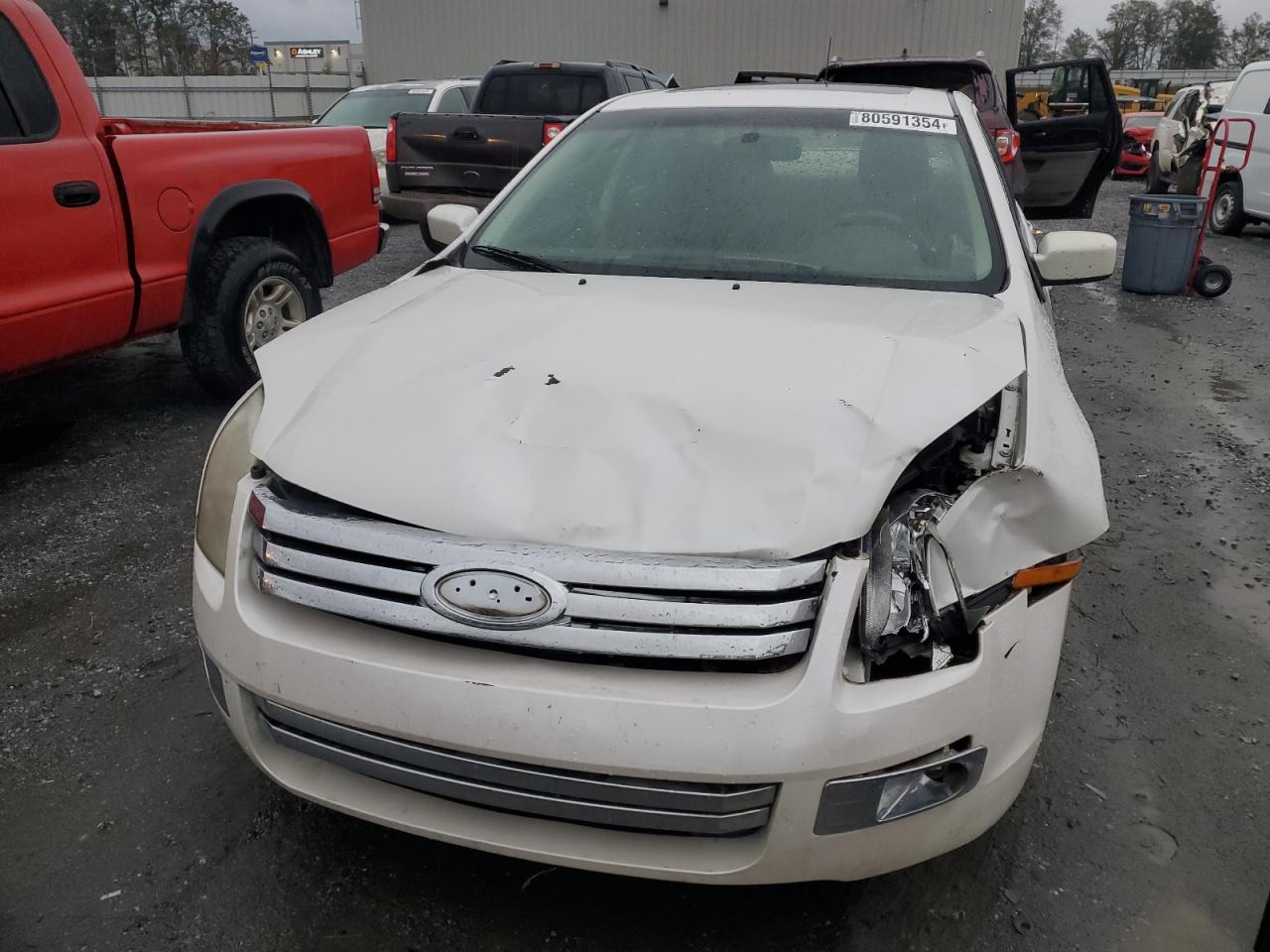 2009 Ford Fusion VIN 3FAHP08Z59R190933 Copart auction photo, front end / rear end damage thumbnail 5