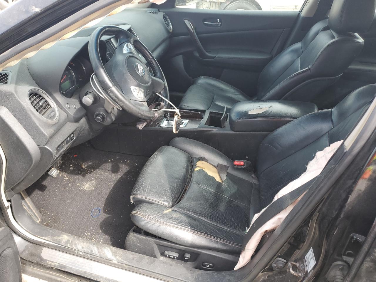 2010 Nissan Maxima VIN 1N4AA5AP1AC858433 Copart auction photo, front end / side damage thumbnail 7