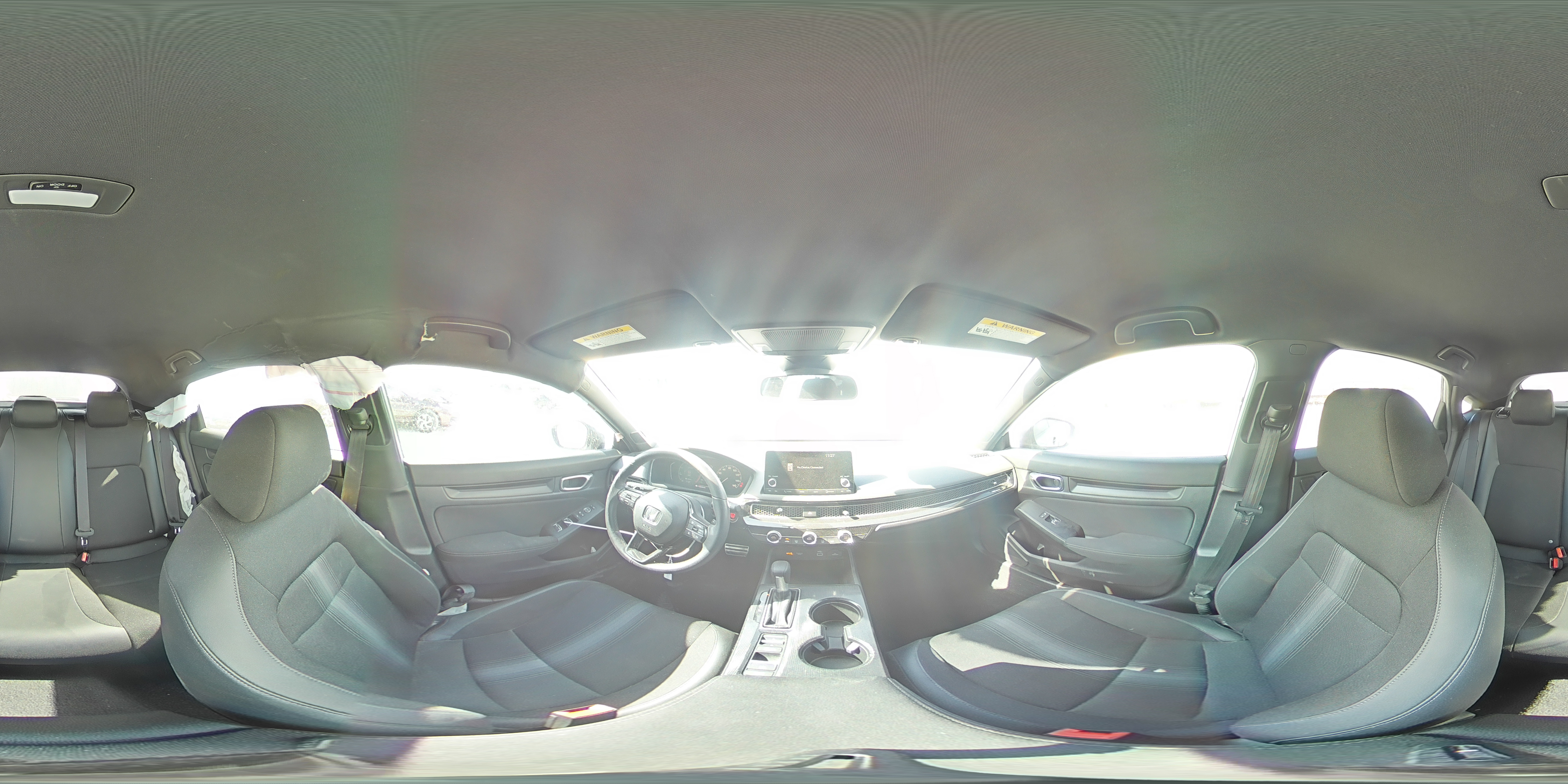 2024 Honda Civic VIN 19XFL2H80RE025623 Copart auction photo, side / rear end damage thumbnail 12