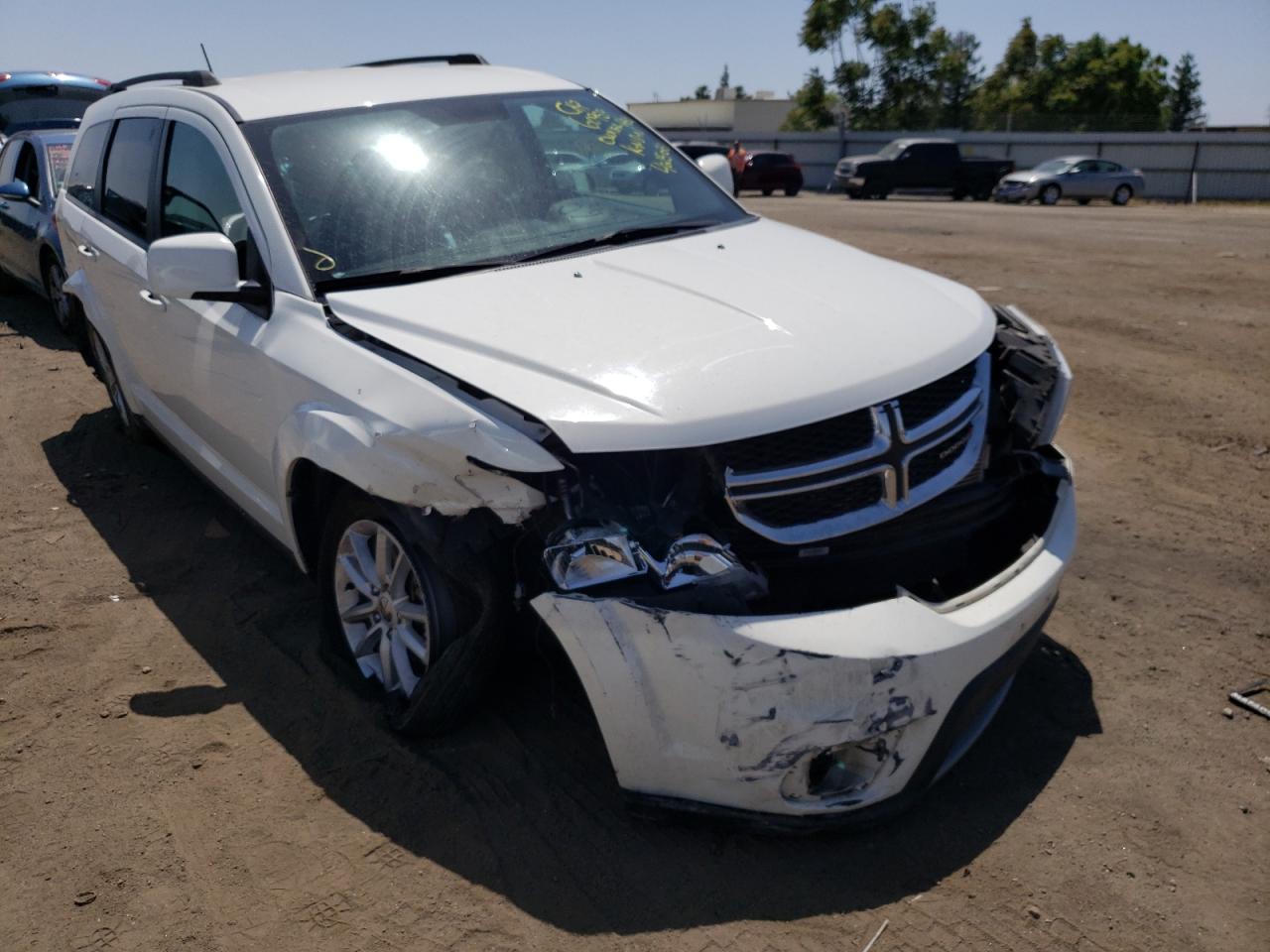 2015 Dodge Journey VIN 3C4PDCBG7FT742583 Copart auction photo, front end / undercarriage damage thumbnail 9
