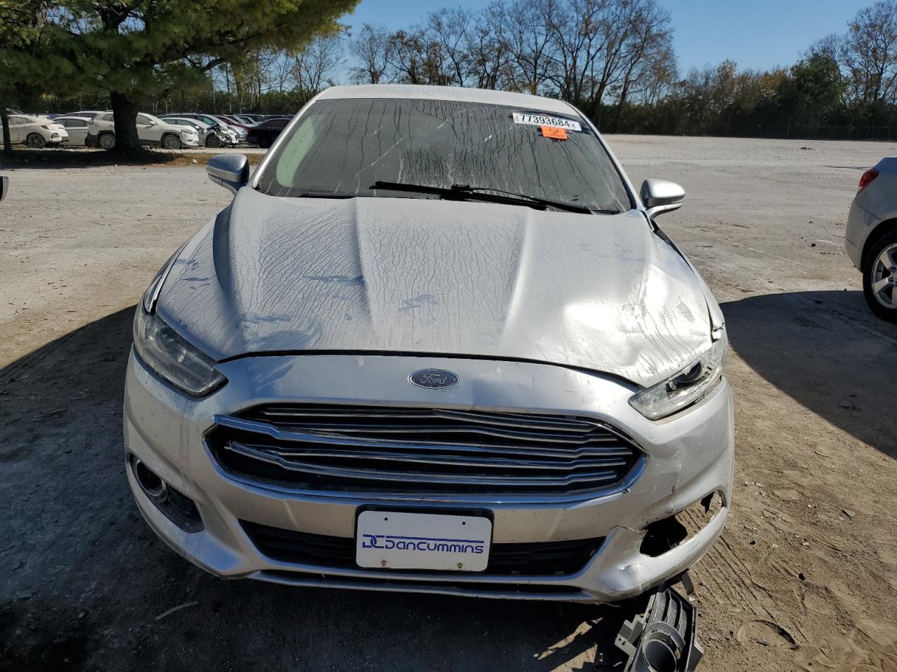 2013 Ford Fusion VIN 3FA6P0HR4DR263922 Copart auction photo, front end / side damage thumbnail 5