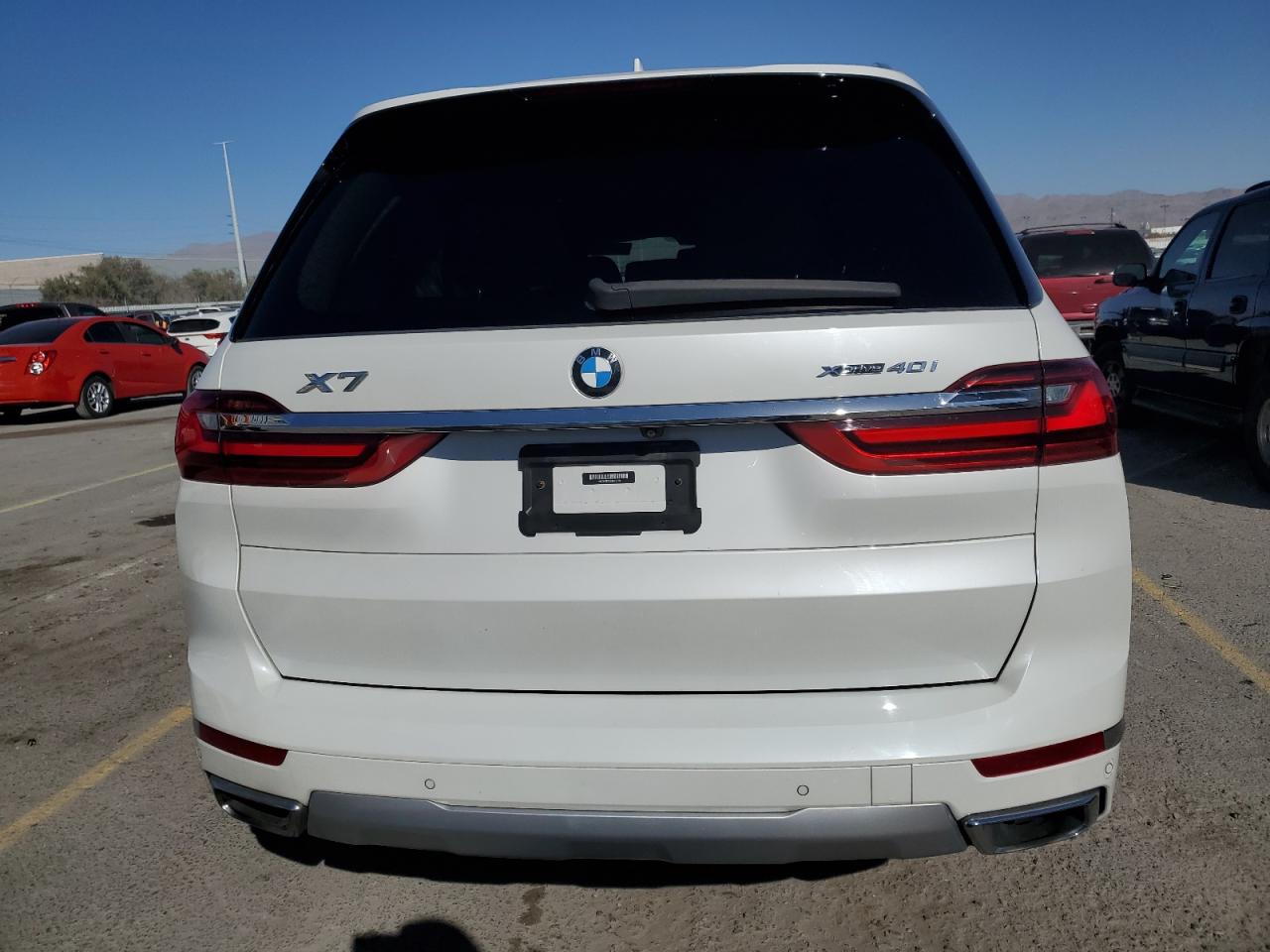 2020 BMW X7 VIN 5UXCW2C06L9A01738 Copart auction photo, side damage thumbnail 6