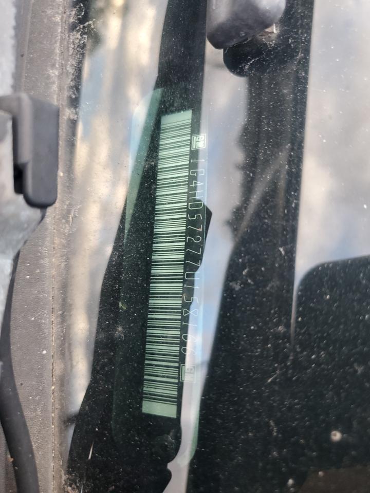 2007 Buick Lucerne VIN 1G4HD57277U158166 Copart auction photo, side damage thumbnail 12