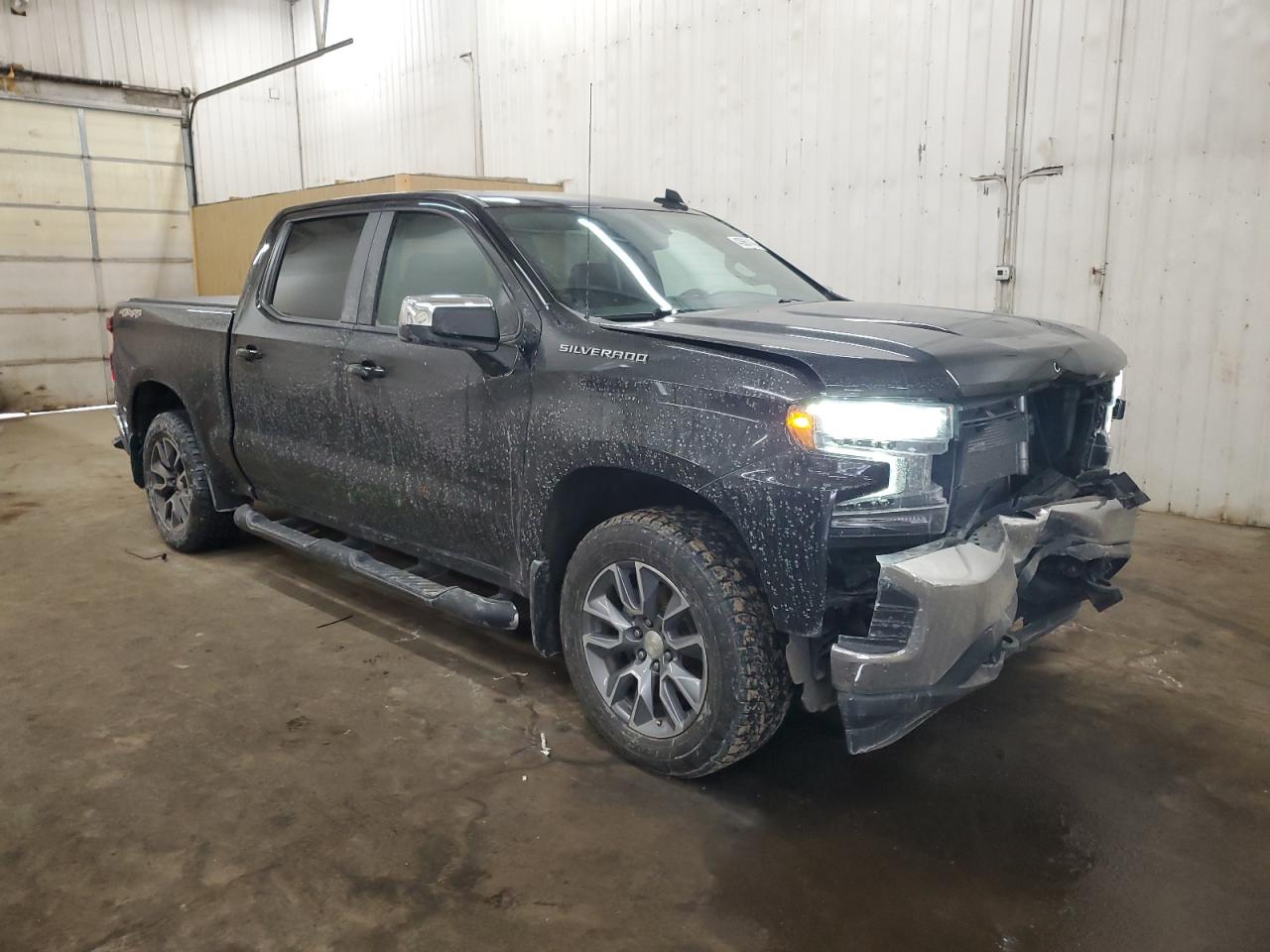 2019 Chevrolet Silverado VIN 3GCUYDED1KG100216 Copart auction photo, front end damage thumbnail 4