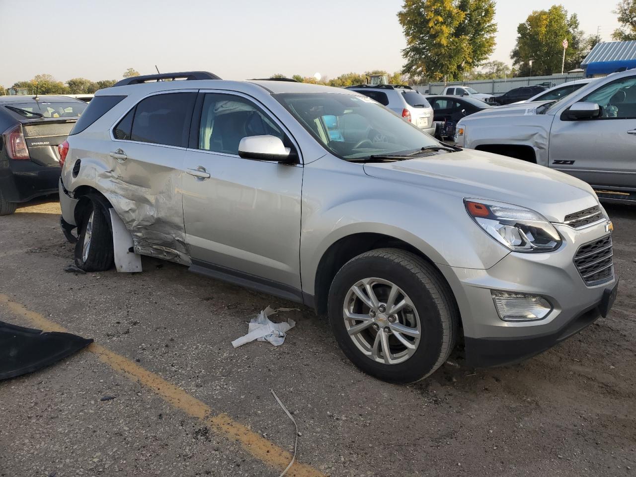 2016 Chevrolet Equinox VIN 1GNFLFEK7GZ103489 Copart auction photo, side / rear end damage thumbnail 4