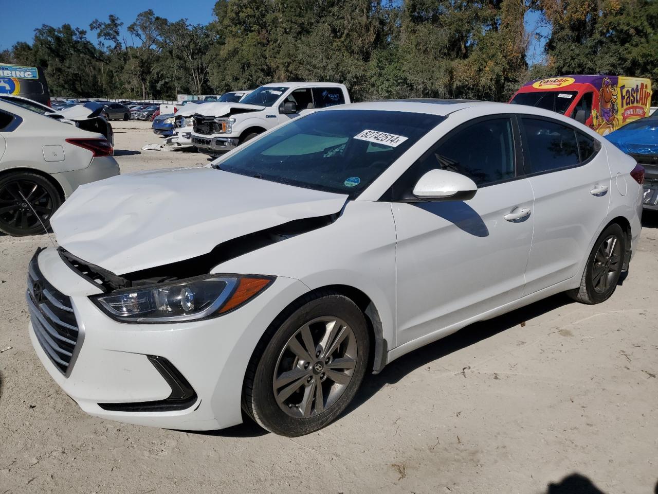 2018 Hyundai Elantra VIN 5NPD84LF6JH378748