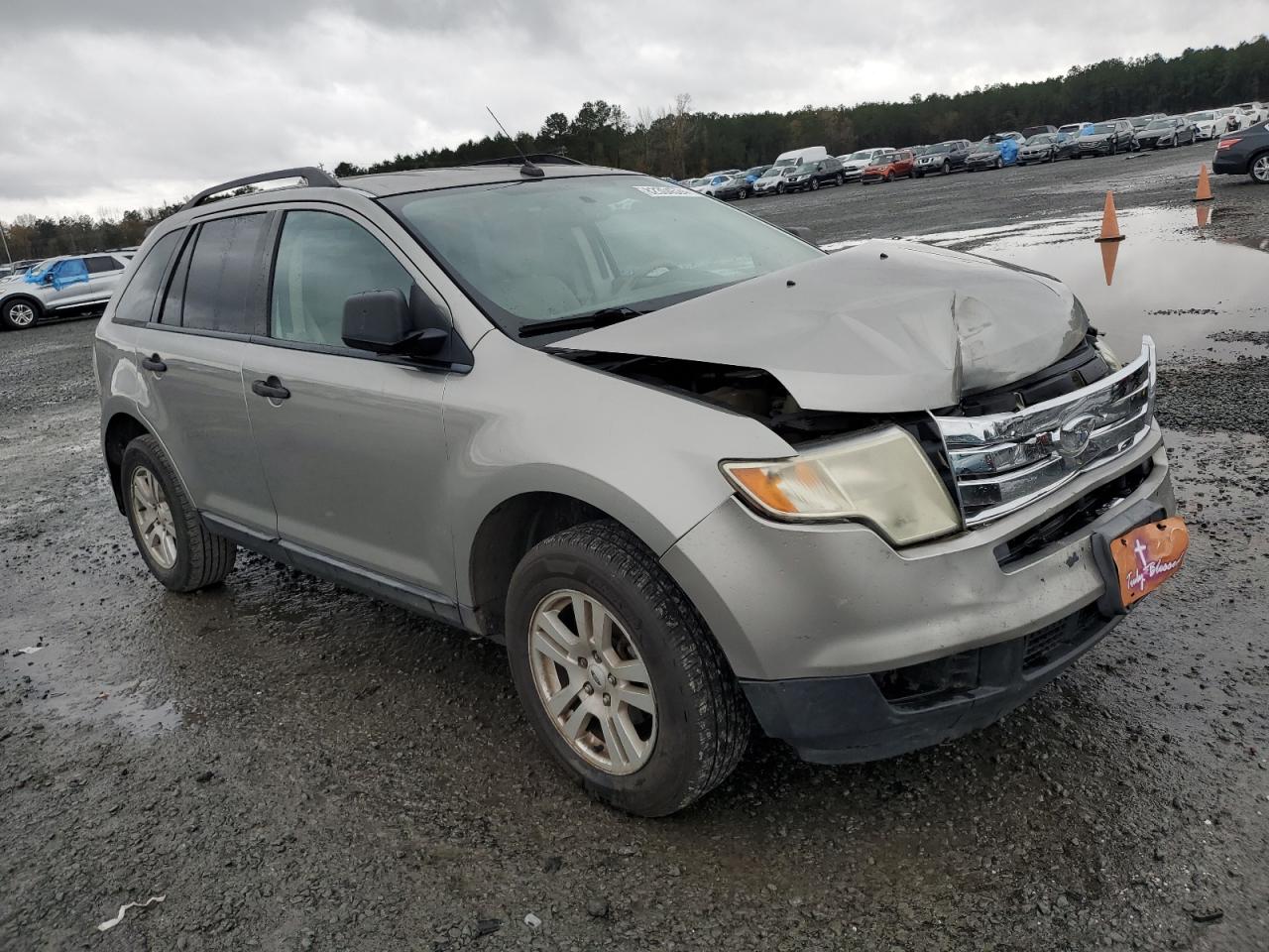 2008 Ford Edge VIN 2FMDK36CX8BA06991 Copart auction photo, all over damage thumbnail 4