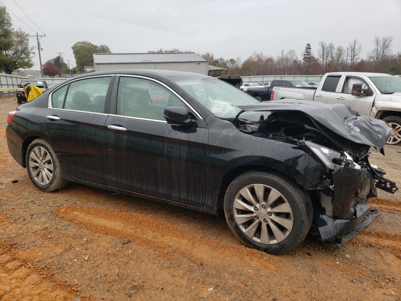 2015 Honda Accord VIN 1HGCR2F83FA095525 Copart auction photo, front end / undercarriage damage thumbnail 4