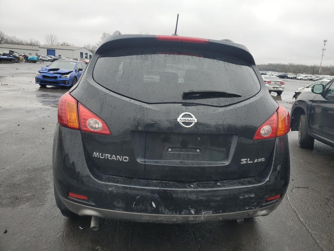 2010 Nissan Murano VIN JN8AZ1MW2AW111327 Copart auction photo, minor dent/scratches damage thumbnail 6