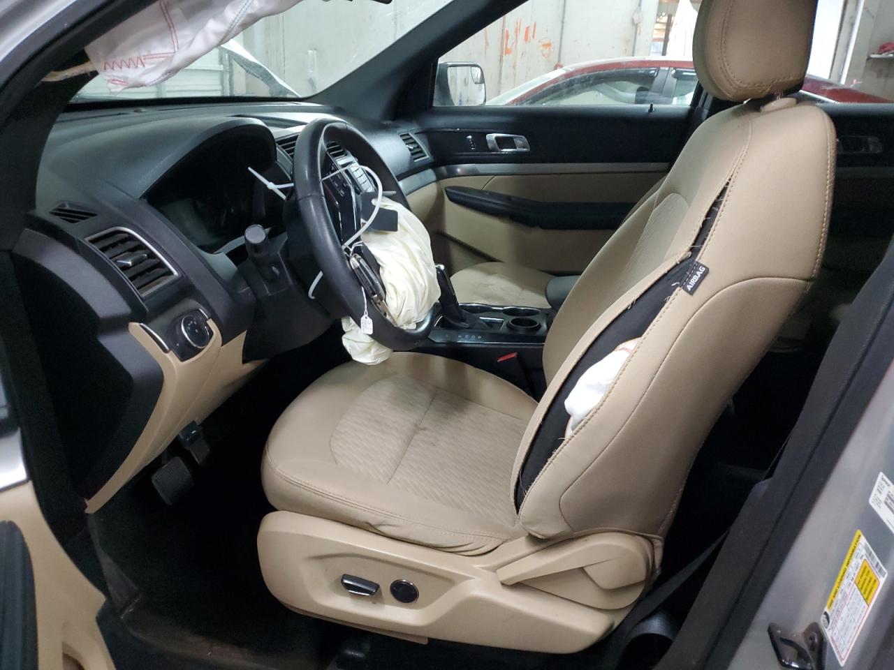 2017 Ford Explorer VIN 1FM5K7B85HGC46374 Copart auction photo, front end / side damage thumbnail 7