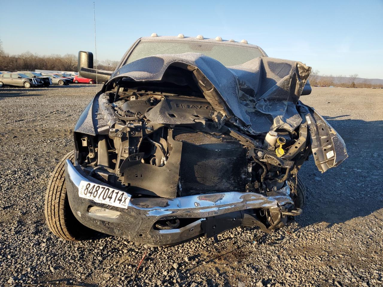 2018 RAM 3500 VIN 3C63RRGL9JG372772 Copart auction photo, all over damage thumbnail 5