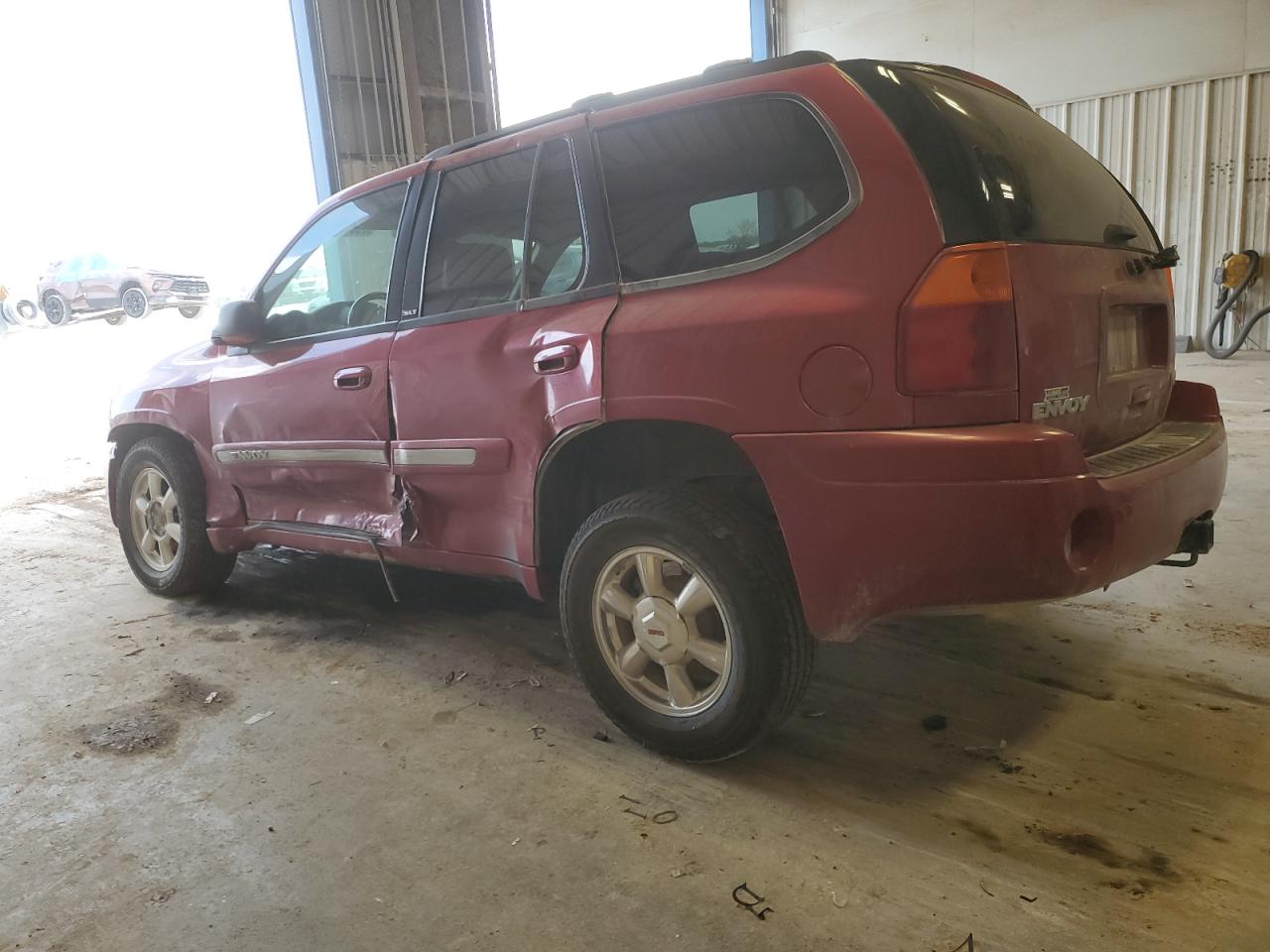 2004 GMC Envoy VIN 1GKDS13S342193175 Copart auction photo, all over / hail damage thumbnail 2
