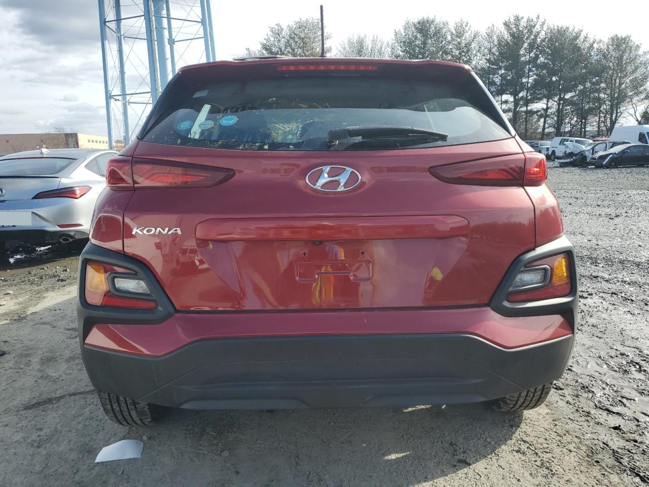 2019 Hyundai Kona VIN KM8K12AA9KU311183 Copart auction photo, front end / minor dent/scratches damage thumbnail 6